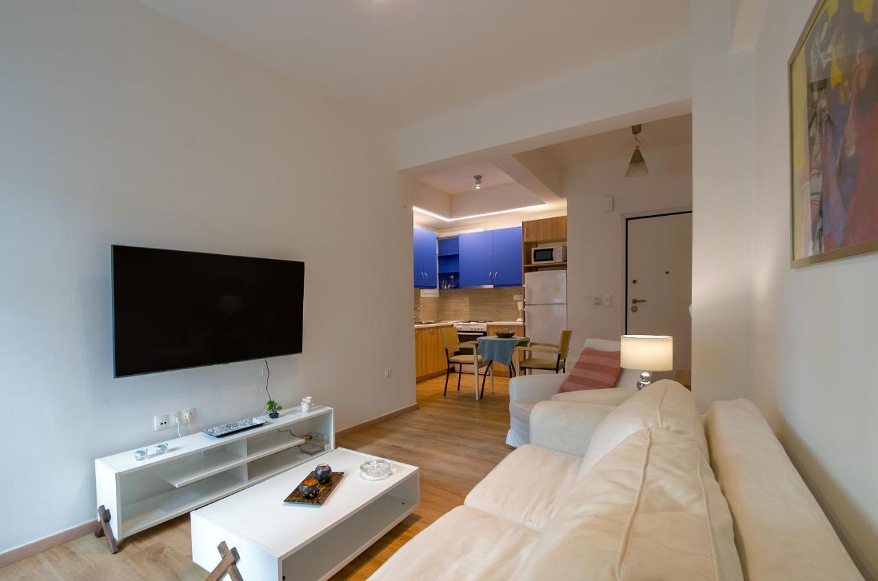 Nice 1Bd Apartment Close To Metro Station Ampelokipoi Athena Bagian luar foto